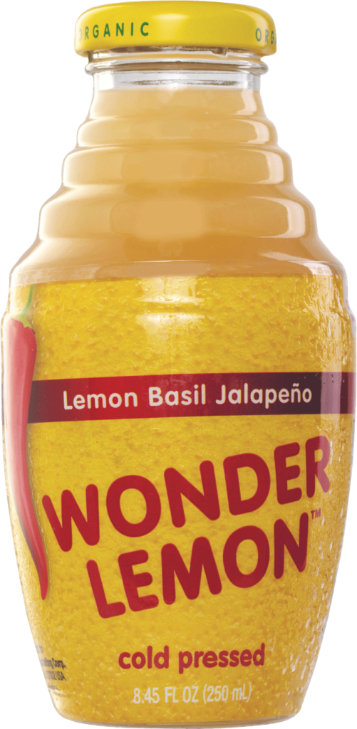 Wonder Juice Wonder Lemon Lemon Basil Jalapeno 100% organic cold-pressed juice