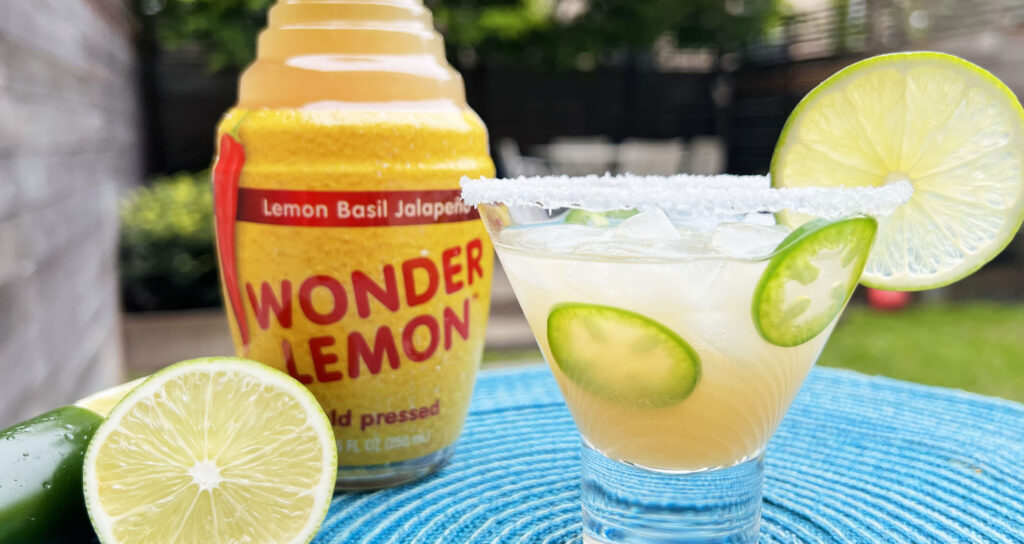 Wonder Lemon spicy margarita recipe image