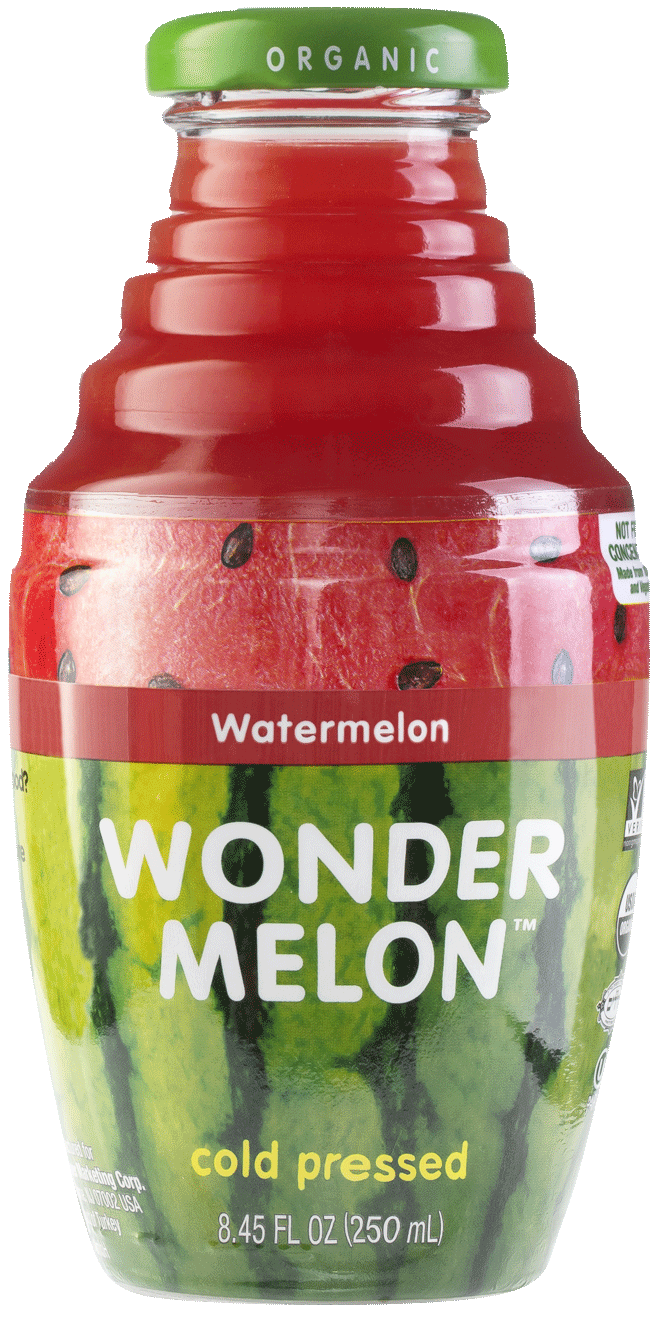 Wonder Melon Watermelon 100% organic cold-pressed juice