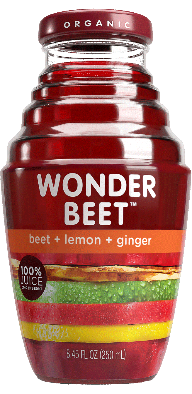 Wonder Beet beet & lemon & ginger 100% organic cold-pressed juice image