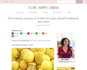 A Girl Worth Saving article on Wonder Juice image