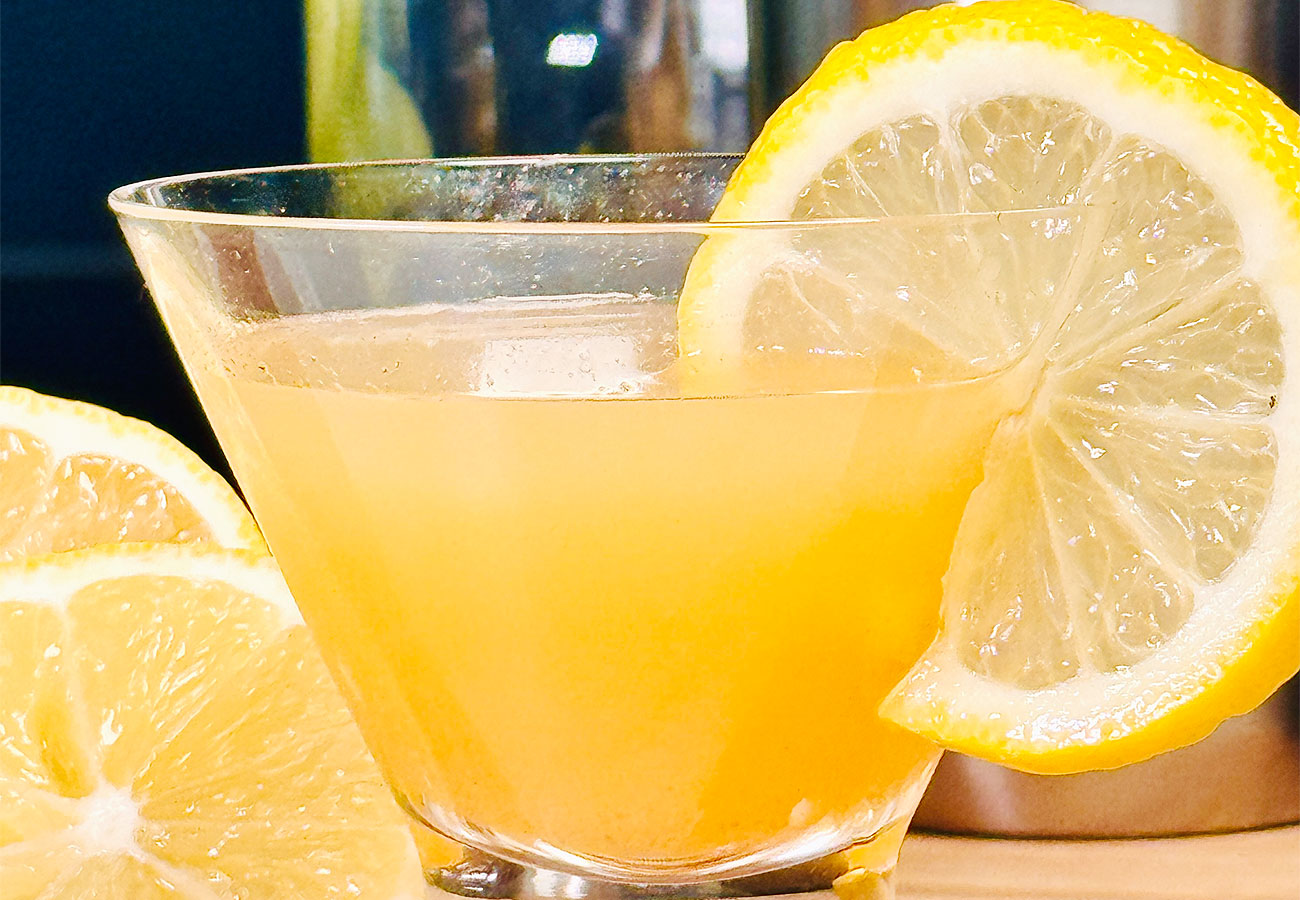 Wonder Lemon Drop Martini recipe image large